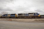 CSX Locomotives in the Yard